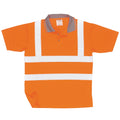 Orange - Front - Portwest - Polo haute visibilité unisexe  (Lot de 2)