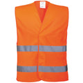 Orange - Front - Portwest - Gilet de sécurité haute visibilité - Unisexe (Lot de 2)