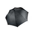 Noir - Front - Kimood - Grand parapluie uni - Adulte unisexe (Lot de 2)