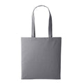 Gris ardoise - Front - Nutshell - Lot de 2 sacs de courses unis