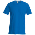 Bleu roi - Front - T-shirt à manches courtes coupe cintrée Kariban pour homme