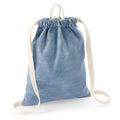 Denim clair - Front - Bagbase - Sac à cordon