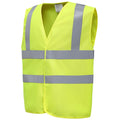 Jaune - Side - Yoko - Gilet FLAME-RETARDANT - Homme