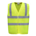 Jaune - Front - Yoko - Gilet FLAME-RETARDANT - Homme