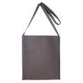 Gris ardoise - Front - Nutshell - Tote bag ONE-HANDLE