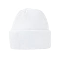 Blanc - Back - Beechfield - Bonnet - Unisexe