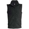 Gris foncé - Front - Kariban Luca - Gilet polaire - Homme