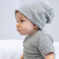 Blanc - Gris chiné - Back - Babybugz - Bonnet - Bébé