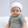 Blanc - Gris chiné - Side - Babybugz - Bonnet - Bébé