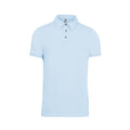 Bleu ciel - Front - Kariban - Polo - Homme