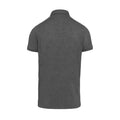 Gris - Back - Kariban - Polo - Homme