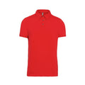 Rouge - Front - Kariban - Polo - Homme