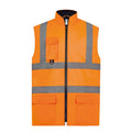 Orange - Front - Yoko - Veste sans manches - Adulte