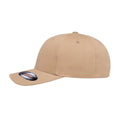 Marron - Side - Yupoong - Casquette FLEXFIT