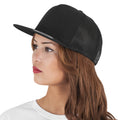 Noir - Pack Shot - Yupoong - Casquette trucker FLEXFIT CLASSIC