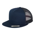 Bleu marine - Front - Yupoong - Casquette trucker FLEXFIT CLASSIC