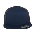 Bleu marine - Back - Yupoong - Casquette trucker FLEXFIT CLASSIC