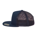 Bleu marine - Side - Yupoong - Casquette trucker FLEXFIT CLASSIC