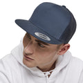 Bleu marine - Pack Shot - Yupoong - Casquette trucker FLEXFIT CLASSIC