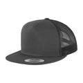 Anthracite - Front - Yupoong - Casquette trucker FLEXFIT CLASSIC