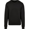 Noir - Front - Build Your Brand - Sweat CLASSIC - Homme