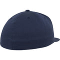 Bleu marine - Back - Yupoong - Casquette FLEXFIT - Adulte