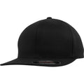 Noir - Front - Yupoong - Casquette FLEXFIT - Adulte