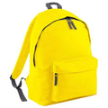 Jaune - Gris foncé - Front - Bagbase - Sac à dos ORIGINAL FASHION