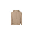 Marron clair - Front - Bella + Canvas - Sweat à capuche - Adulte