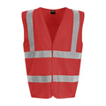 Rouge - Front - PRO RTX - Gilet haute visibilité - Adulte