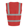 Rouge - Back - PRO RTX - Gilet haute visibilité - Adulte