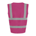 Framboise - Back - PRO RTX - Gilet haute visibilité - Adulte