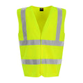 Jaune haute visibilité - Front - PRO RTX - Gilet haute visibilité - Adulte