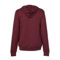 Bordeaux - Back - Bella + Canvas - Sweat à capuche - Adulte