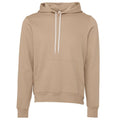 Marron clair - Front - Bella + Canvas - Sweat à capuche - Adulte