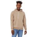 Marron clair - Back - Bella + Canvas - Sweat à capuche - Adulte