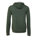 Vert forêt Chiné - Back - Bella + Canvas - Sweat à capuche - Adulte