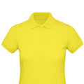 Jaune soleil - Back - B&C - Polo INSPIRE - Femme