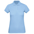 Bleu ciel - Front - B&C - Polo INSPIRE - Femme