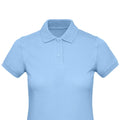 Bleu ciel - Back - B&C - Polo INSPIRE - Femme