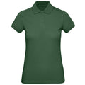 Vert bouteille - Front - B&C - Polo INSPIRE - Femme