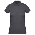 Gris foncé - Front - B&C - Polo INSPIRE - Femme