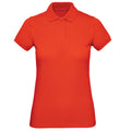 Rouge feu - Front - B&C - Polo INSPIRE - Femme