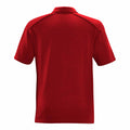 Rouge vif - Noir - Back - Stormtech - Polo ENDURANCE - Homme