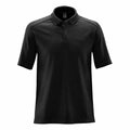 Noir - Front - Stormtech - Polo ENDURANCE - Homme