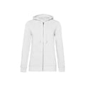 Blanc - Front - B&C - Veste à capuche - Femme