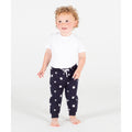 Bleu marine - blanc - Back - Larkwood - Pantalon de pyjama - Enfant