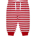 Rouge - blanc - Front - Larkwood - Pantalon de pyjama - Enfant