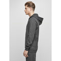 Anthracite - Back - Build Your Brand - Sweat à capuche BASIC - Homme