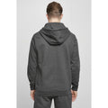 Anthracite - Side - Build Your Brand - Sweat à capuche BASIC - Homme